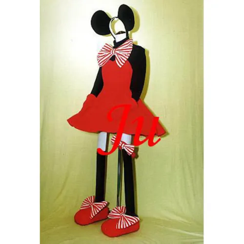 Mickey Mouse Minney Dress Outfit Cosplay Costume Tailor-Made[CK843]