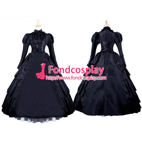 Victorian Rococo Gown Ball Dress Gothic Costume Tailor-Made[G1069]