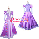 Tangled Rapunzel Dress Movie Costume Cosplay Tailor-Made[G823]