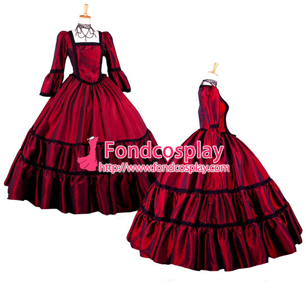 Victorian Rococo Gown Ball Dress Gothic Costume Tailor-Made[G1055]