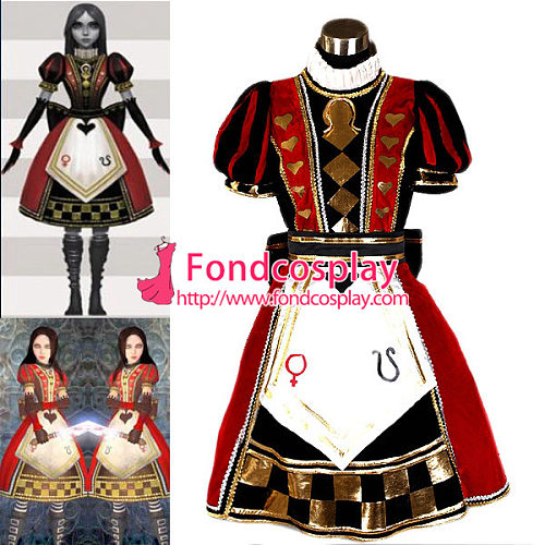 Alice Madness Returns Princess Dress Game Cosplay Costume Tailor-Made[G993]