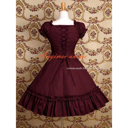 Gothic Lolita Punk Fashion Dress Cosplay Costume Tailor-Made[CK964]
