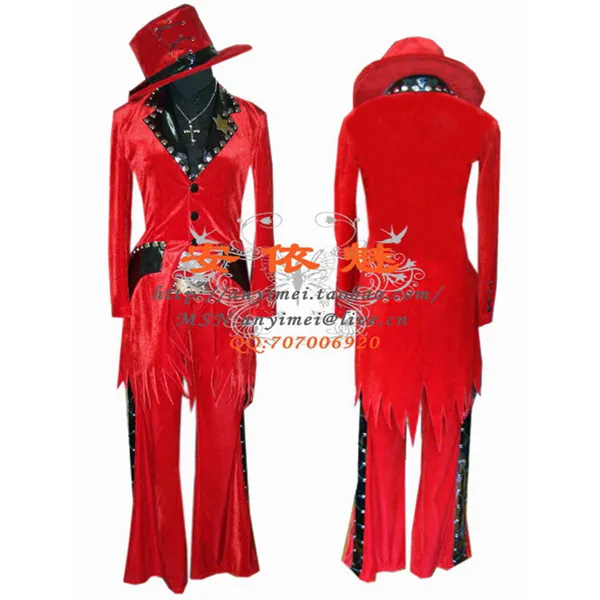 Japan Gazette Ruki Cockroach Visual J-Rock Cosplay Costume Tailor-Made[G196]