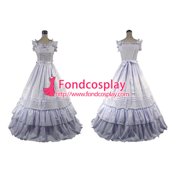 Gothic Lolita Punk Medieval Gown Ball Long Dress Evening Dress Tailor-Made[CK1437]