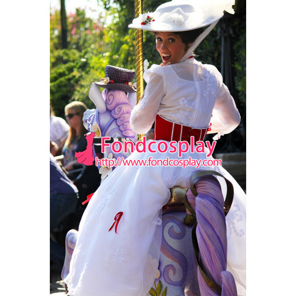 Mary Poppins World Dress Cosplay Costume Tailor-Made[G907]