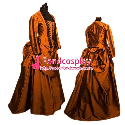 Victorian Rococo Gown Ball Outfit Gothic Punk Costume Tailor-Made[G2411]