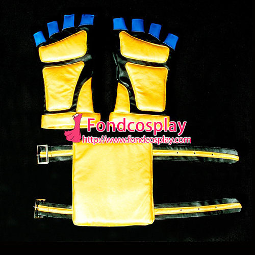 Tekken 5 King Gloves 3D Psp Game Cosplay Costume Custom-Made[G775]