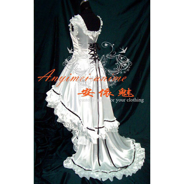 Chobits-Chii Satin Long Dress Cosplay Costume Tailor-Made[CK410]