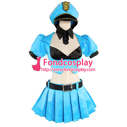 Lol League Of Legends - Officer Caitlyn Outfit Game Costume Tailor-Made[G1072]