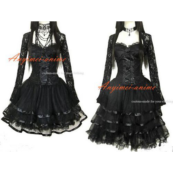 Gothic Lolita Punk Fashion Ballet Dress Cosplay Costume Tailor-Made[CK1139]