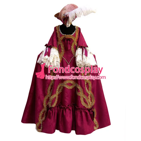 Victorian Rococo Gown Ball Dress Gothic Evening Dress Costume Tailor-Made[G1144]