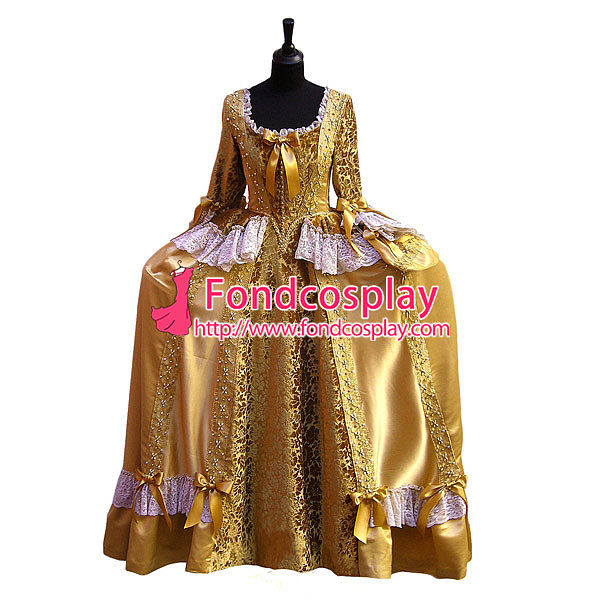 Victorian Rococo Gown Ball Costume Gothic Costume Tailor-Made[G1161]