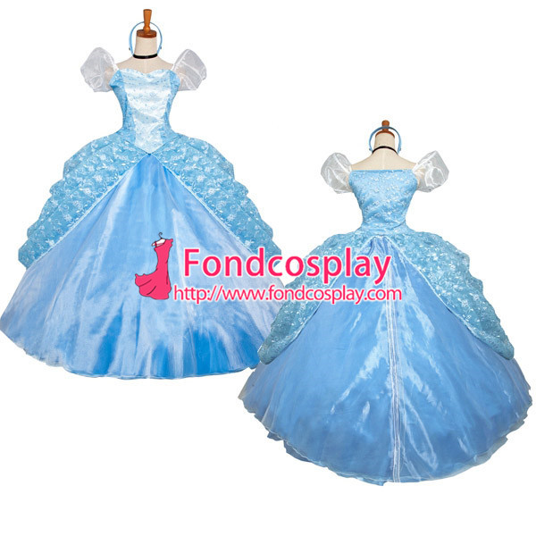 Princess Cinderella Dress Movie Costume Dress Tailor-Made[G1121]