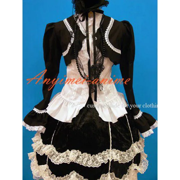 Gothic Lolita Punk Fashion Outfit Dress Cosplay Costume Tailor-Made[CK1158]