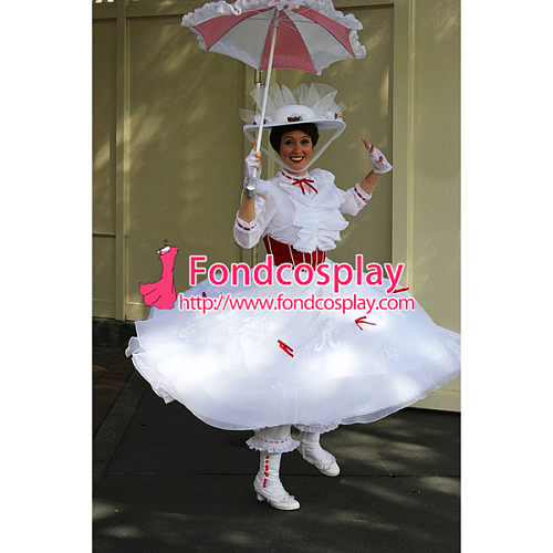 Mary Poppins World Dress Cosplay Costume Tailor-Made[G907]