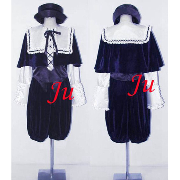 Rozen Maiden Lapislazuli Stern Souseiseki Outfit Dress Cosplay Costume Custom-Made[CK770]