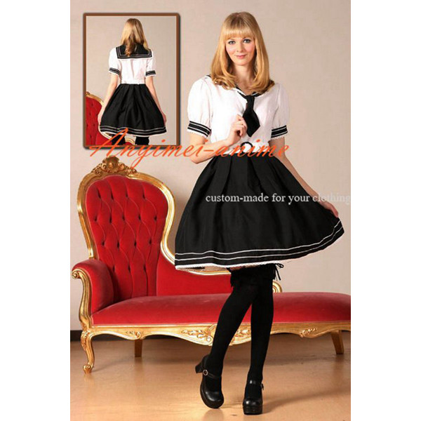 School Uniform Lolita Dress Girl Clothing Cosplay Costume Tailor-Made[CK873]