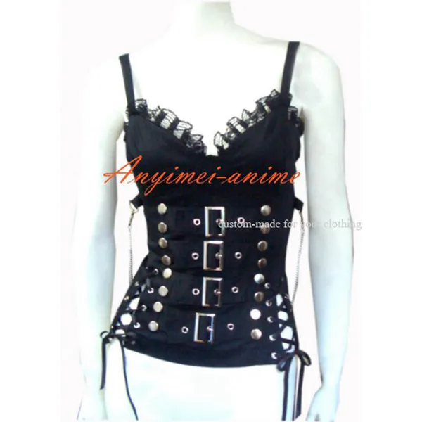 Gothic Lolita Punk Fashion Top Outfit Cosplay Costume Tailor-Made[CK135]