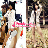 Lol-The Nine-Tailed Fox Ahri Outfit Game Costume Cosplay Tailor-Made[G1297]