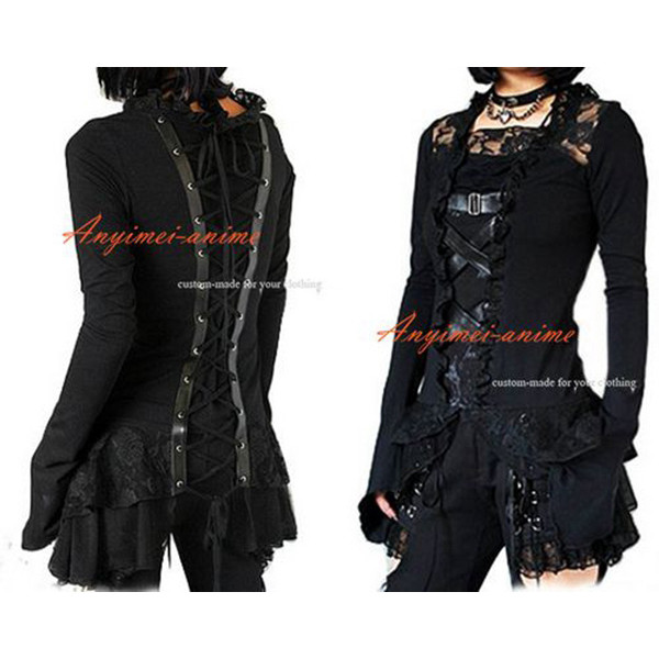 Gothic Lolita Punk Fashion Shirt Cosplay Costume Tailor-Made[CK991]