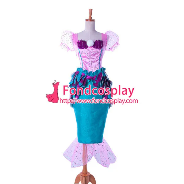 The Little Mermaid Princess Ariel Dress Movie Cosplay Costume Custom-Made[G934]