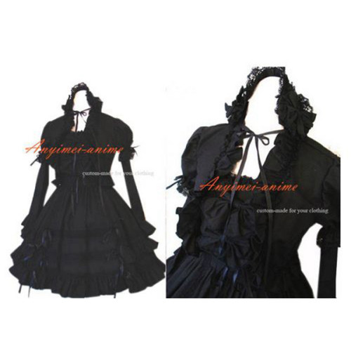 Gothic Lolita Punk Fashion Outfit Dress Cosplay Costume Tailor-Made[CK1166]