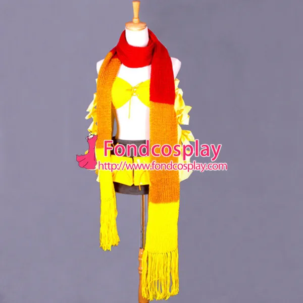 Final Fantasy Ffx-2 Rikku Final Fantasy Vii- Cloud Strife Cosplay Costume Tailor-Made[G042]