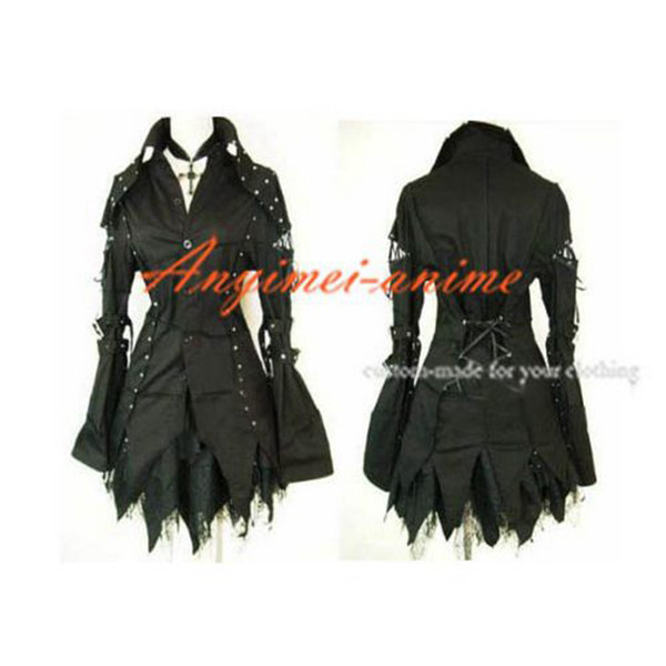 Gothic Lolita Punk Fashion Shirt Dress Cosplay Costume Tailor-Made[CK495]