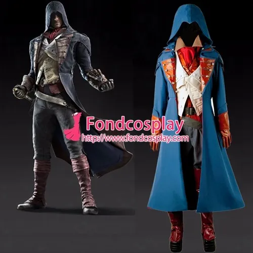 Assassin'S Creed Unity Arno Outfit Cosplay Costume Tailor-Made[G1600]