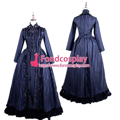 Victorian Rococo Gown Ball Dress Gothic Costume Tailor-Made[G1601]