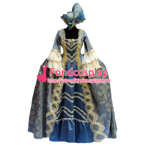 Victorian Rococo Gown Ball Costume Gothic Costume Tailor-Made[G1165]