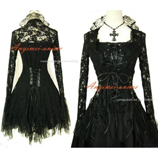 Gothic Lolita Punk Fashion Outfit Dress Cosplay Costume Tailor-Made[CK992]