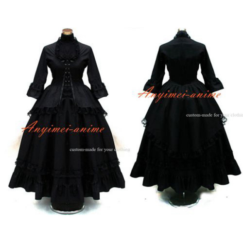 Us 118 7 Gothic Lolita Punk Ball Medieval Gown Dress Cosplay