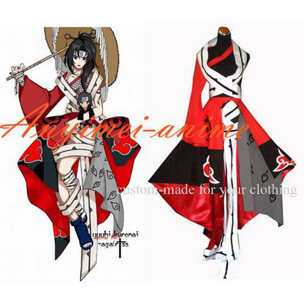 Naruto Yuuhi Kurenai Dress Cosplay Costume Tailor-Made[G200]