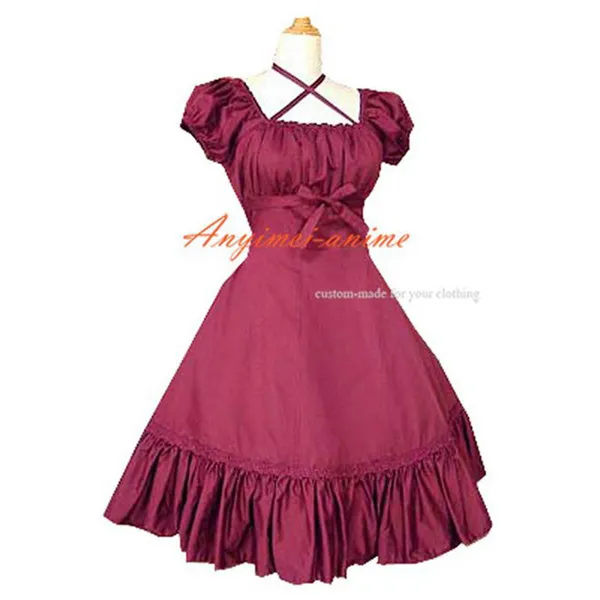Gothic Lolita Punk Fashion Dress Cosplay Costume Tailor-Made[CK307]