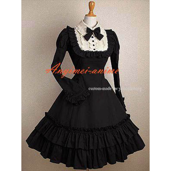 Gothic Lolita Punk Fashion Dress Cosplay Costume Tailor-Made[CK569]