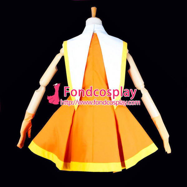 Cardcaptor Sakura Kinomoto Sakura Outfit Dress Cosplay Costume Tailor-Made[G725]