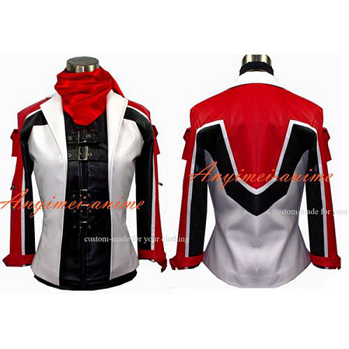 Tekken 6 Leo Jacket Coat Glove Game Cosplay Costume Custom-Made[G557]
