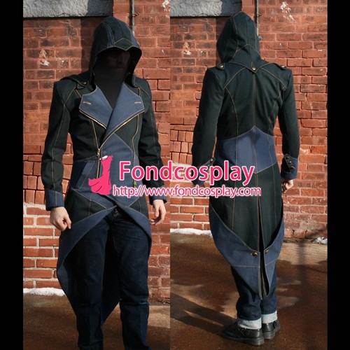 Assassin Creed Kenway Jacket Coat Cosplay Costume Cotton-Linen Tailor-Made[G1585]
