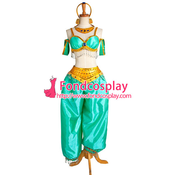 Jasmine Princess Dress Movie Cosplay Costume Custom-Made[G1022]