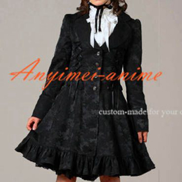 Gothic Lolita Punk Fashion Dress Coat Cosplay Costume Tailor-Made[CK1055]