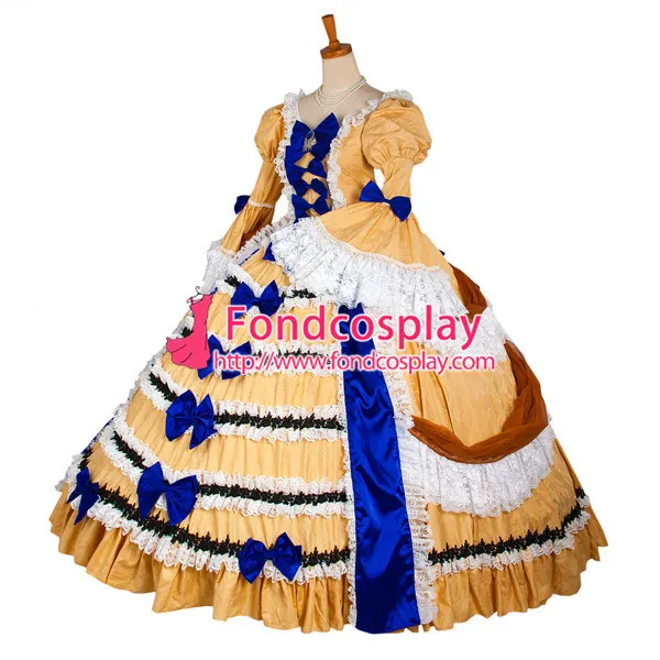 Lady Oscar - Oscar Dress Bourbon Dynasty Gown Ball Costume Cosplay Tailor-Made[G1086]
