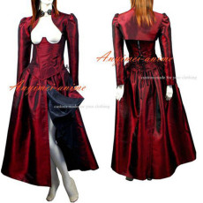 O Dress The Story Of O With Bra Tafetta Dress Cosplay Costume Tailor-Made[G430]