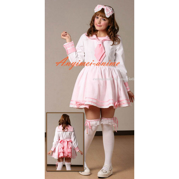 School Uniform Dress Lolita Girl Clothing Cosplay Costume Tailor-Made[CK826]