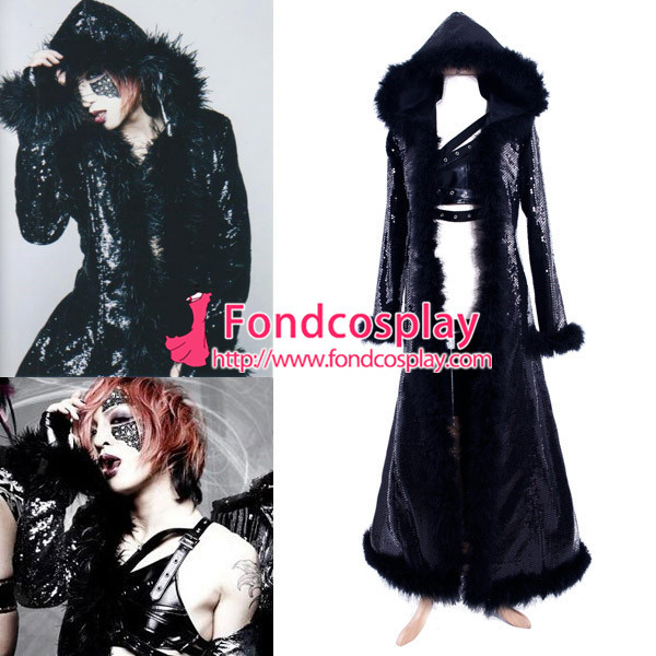 Japan Venitas Jin J-Rock Outfit Gothic Punk Dress Cosplay Costume Tailor-Made[G890]