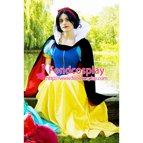 Anime Snow White Princess Dress Movie Cosplay Costume Custom-Made[G636]