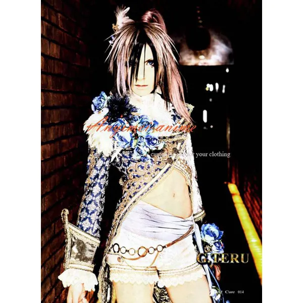 Gothic Versailles-Teru Costume Japan Visual Rock Outfit Cosplay Costume Custom-Made[CK1270]