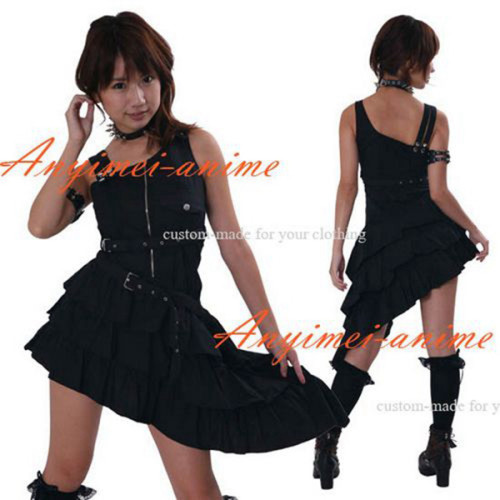 Gothic Lolita Punk Fashion Outfit Dress Cosplay Costume Tailor-Made[CK1038]