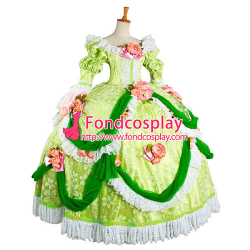 Lady Oscar - Oscar Dress Bourbon Dynasty Gown Ball Costume Cosplay Tailor-Made[G1087]