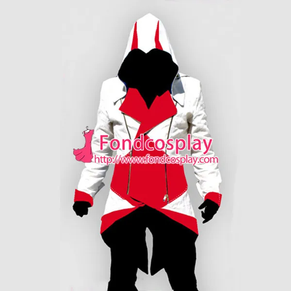 Assassin Creed Kenway Jacket Coat Cotton Linen Cosplay Costume Tailor-Made[G800]